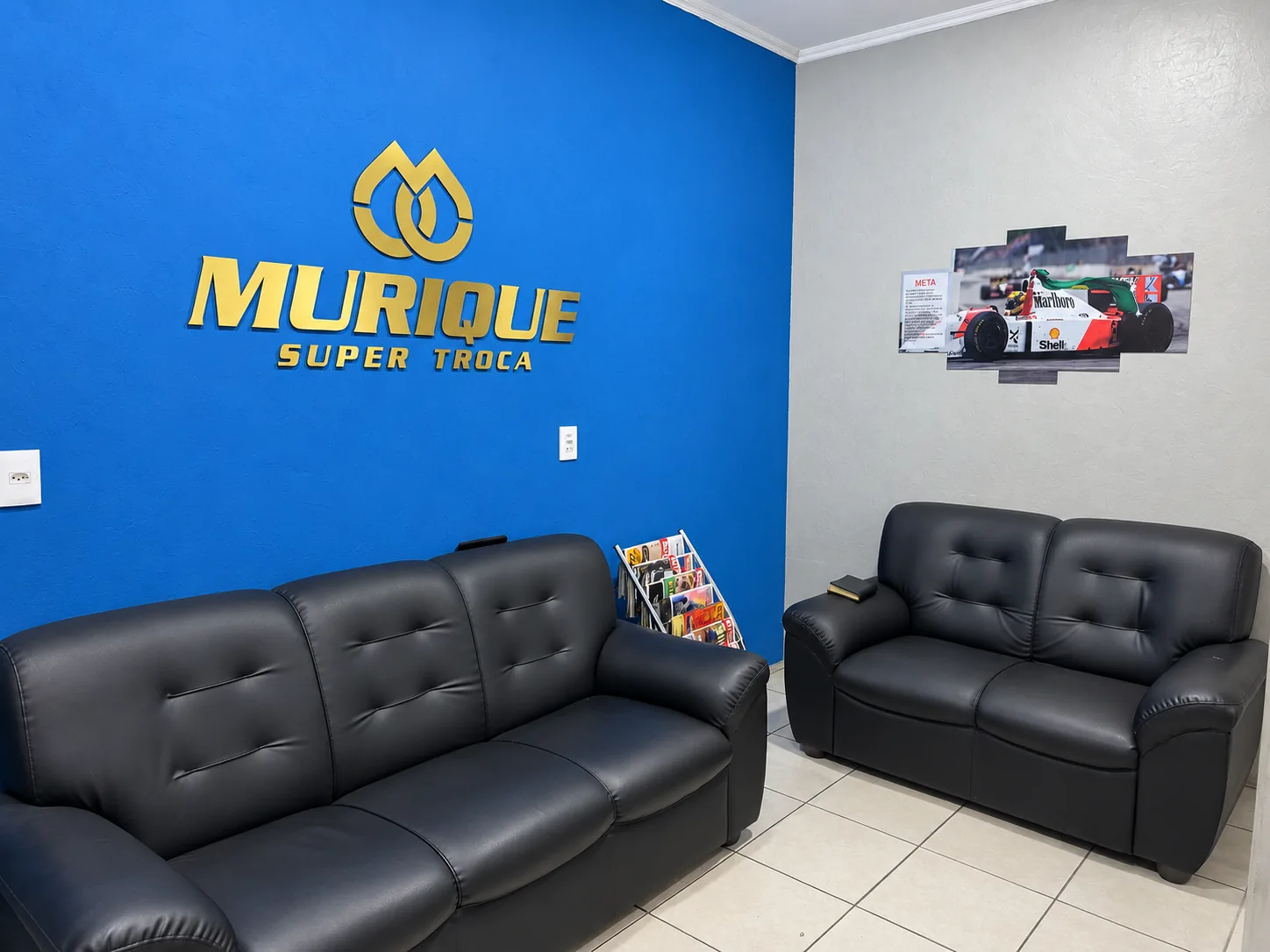 Recepção e sala de espera